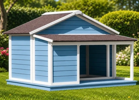 Wooden Dog House GBDM2753 (Medium and large breeds)
