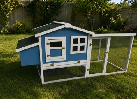 Wooden Chicken Coop GBKL3672 (10-12 Hen Capacity)
