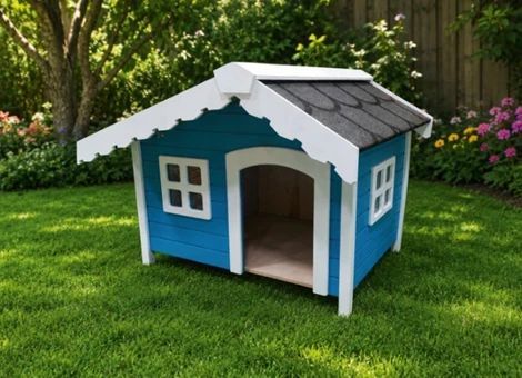 Ahşap Köpek Evi GBDS1293 (Küçük ve orta ırk)